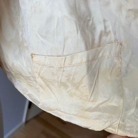 Vintage Carson Pirie Scott & Co. Bed Jacket, Size M - Picture 5 of 9